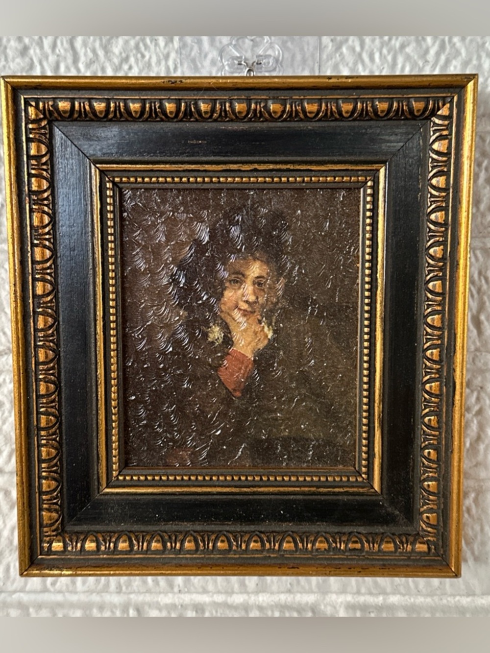 Rembrandt's Son Titus Rijn van Rembrandt no. 1292-3660b Framed 7.5X6.5